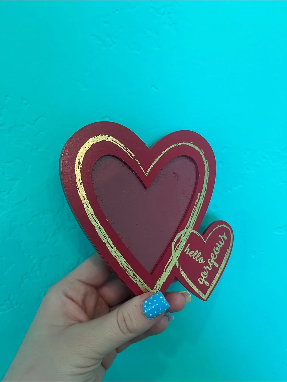 Heart Decorative Frame - Hello Gorgeous